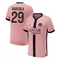 Paris Saint-Germain Bradley Barcola #29 Tredje Tröja 2024-25 Korta ärmar